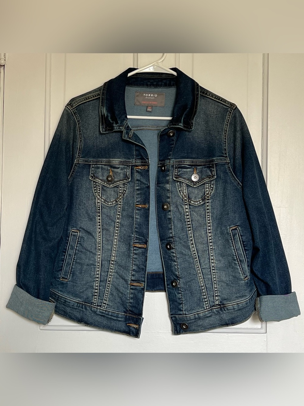 Stretchy Denim Jacket